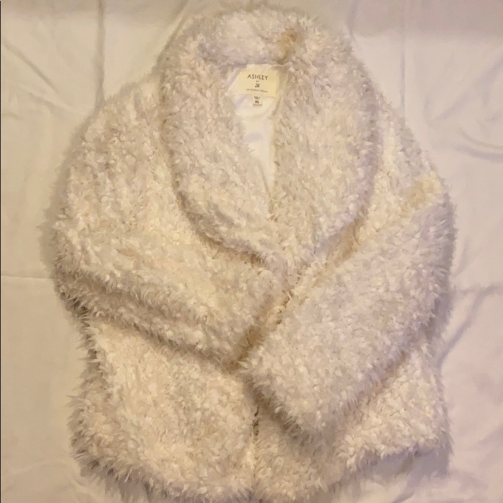 Fluffy furry coat
